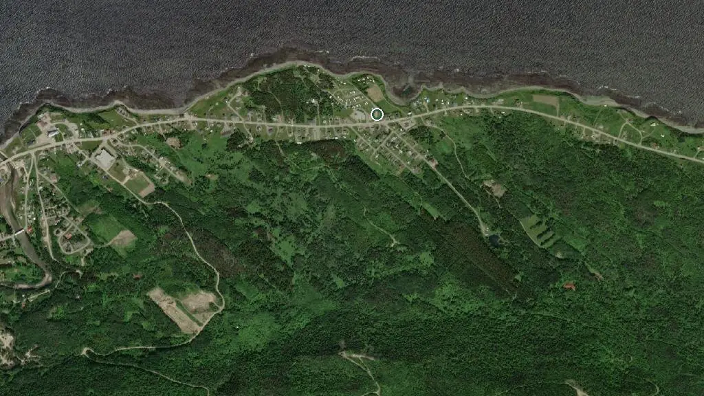 Aerial view of Aire d'Accueil au Soleil Couchant and surroundings