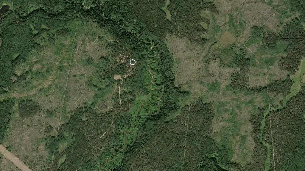 Aerial view of Harmon Valley Park and surroundings