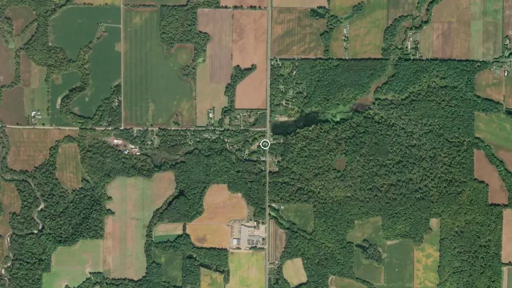 Aerial view of Springwater Conservation Area and surroundings