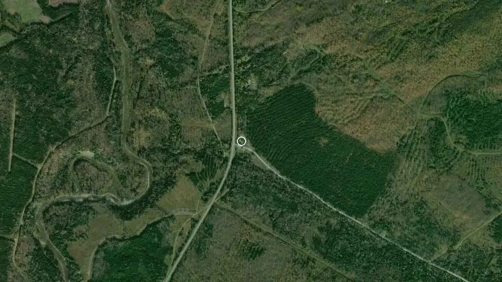 Aerial view of Halte VR and surroundings