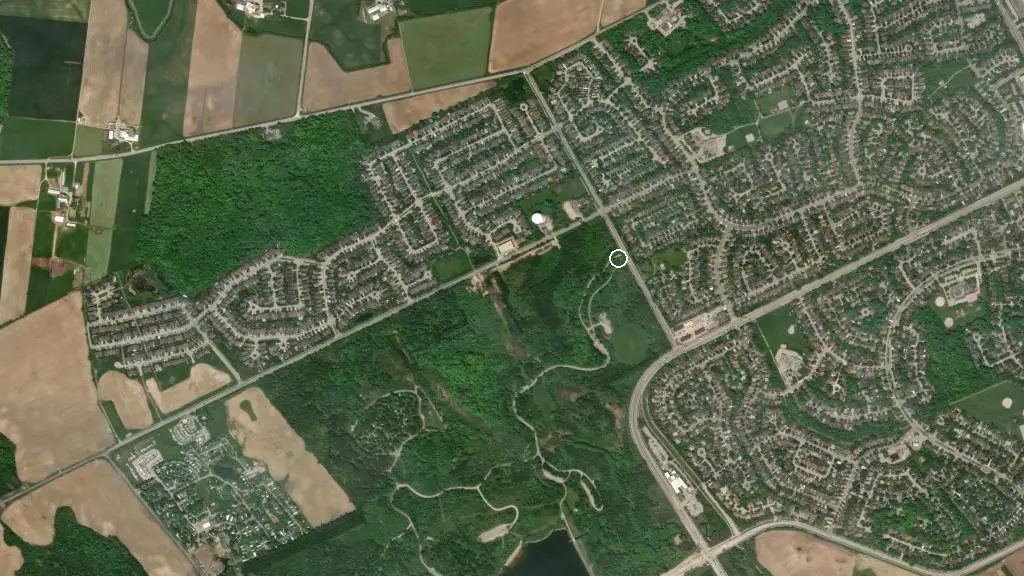 Aerial view of Laurel Creek Cons Area and surroundings