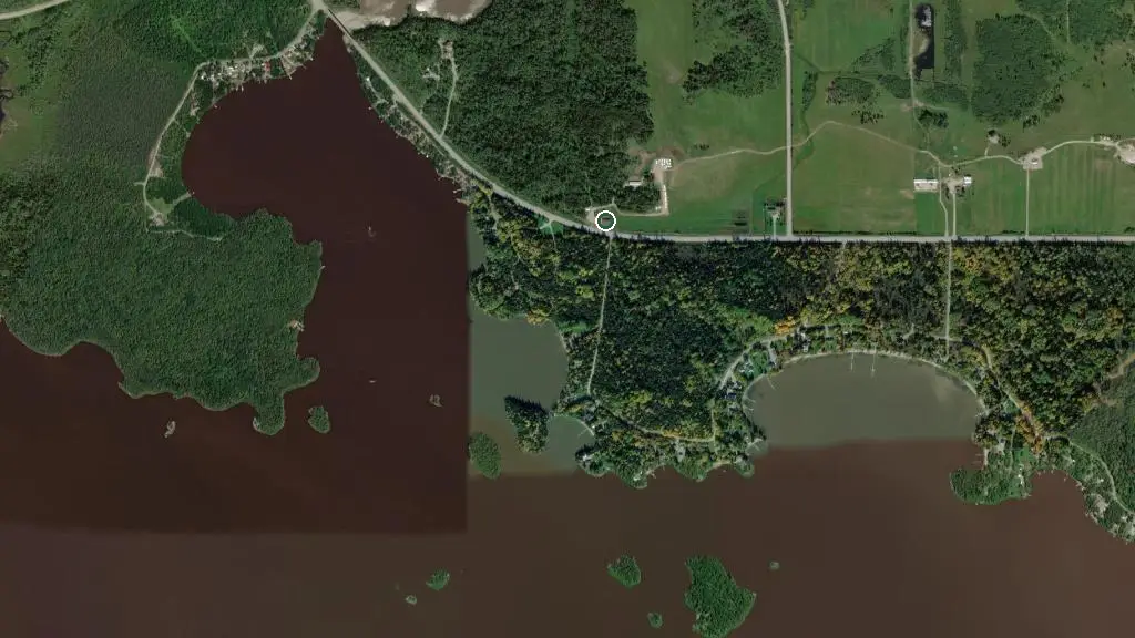 Aerial view of Camping Rustique Rapide-Danseur and surroundings