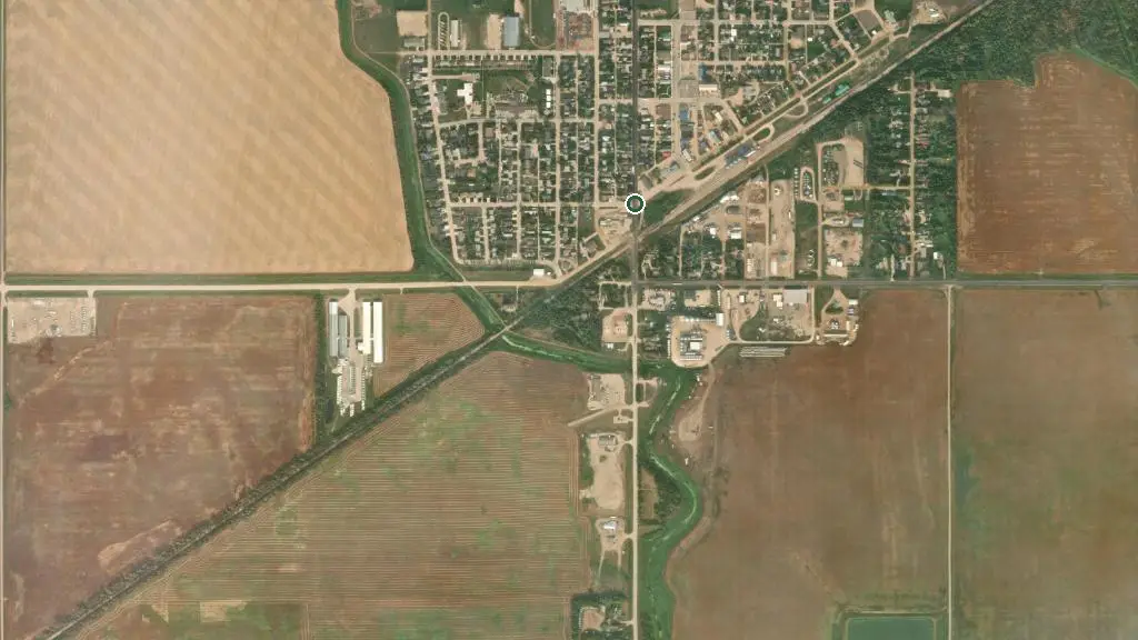 Aerial view of Pasquia Regional Park and surroundings