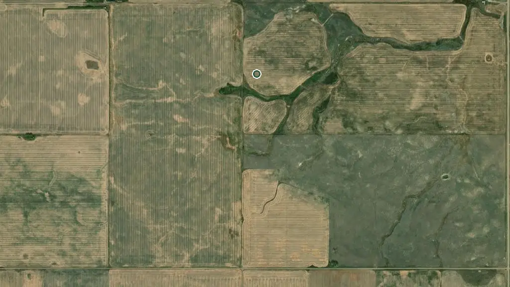 Aerial view of Herbert Ferry Regional Park and surroundings