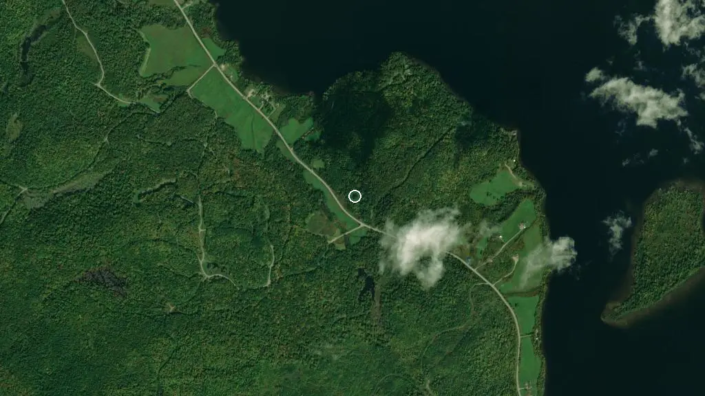 Aerial view of Camping le Petit Égaré and surroundings