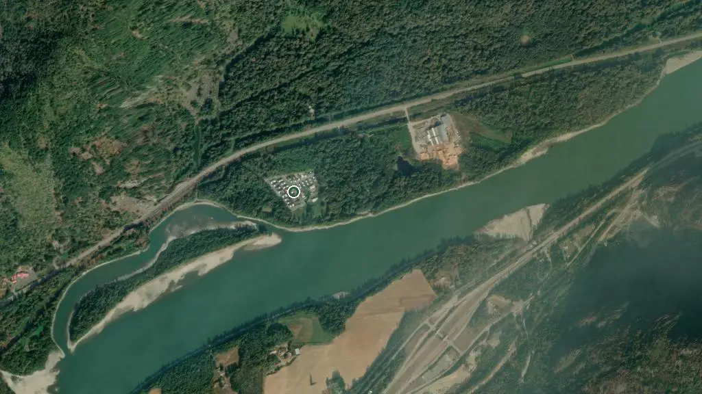 Aerial view of Grace Estates and surroundings