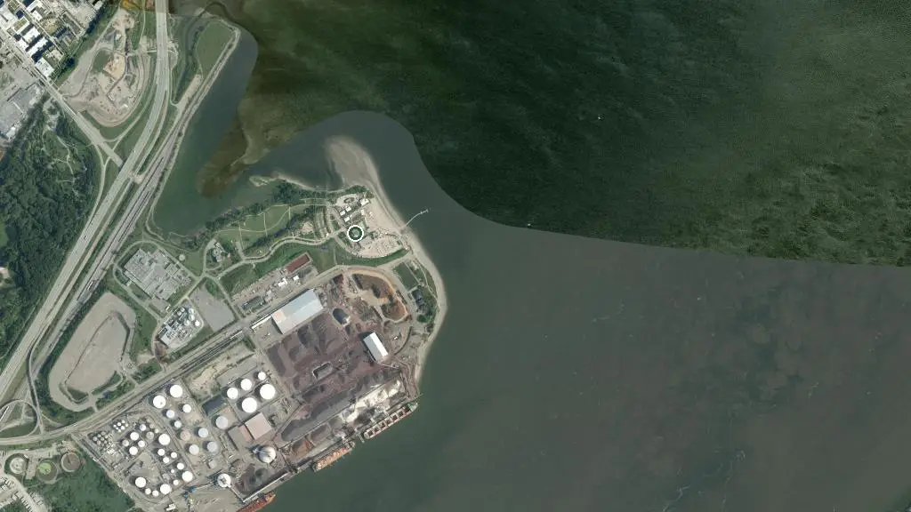 Aerial view of Association Nautique De La Baie De Beauport and surroundings
