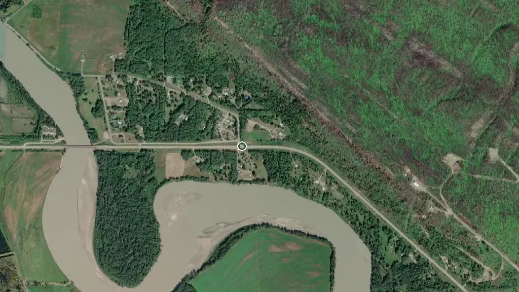 Aerial view of Beaverview RV Park & Campground and surroundings