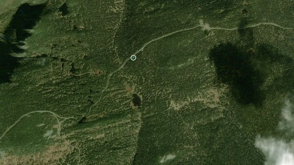 Aerial view of La Nyctale and surroundings