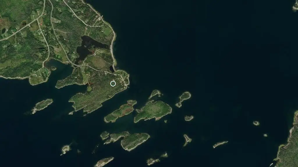 Aerial view of Murphy’s Camping On The Ocean and surroundings