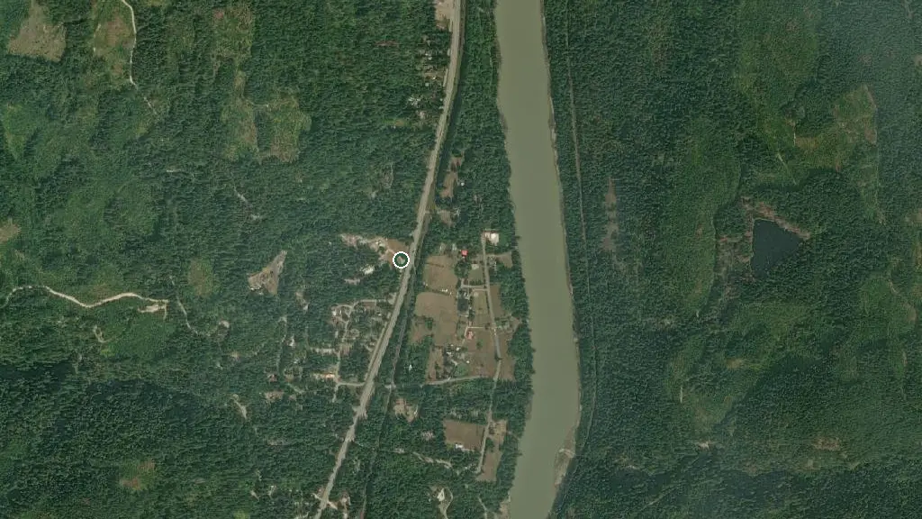 Aerial view of Dogwood Valley Camp and surroundings
