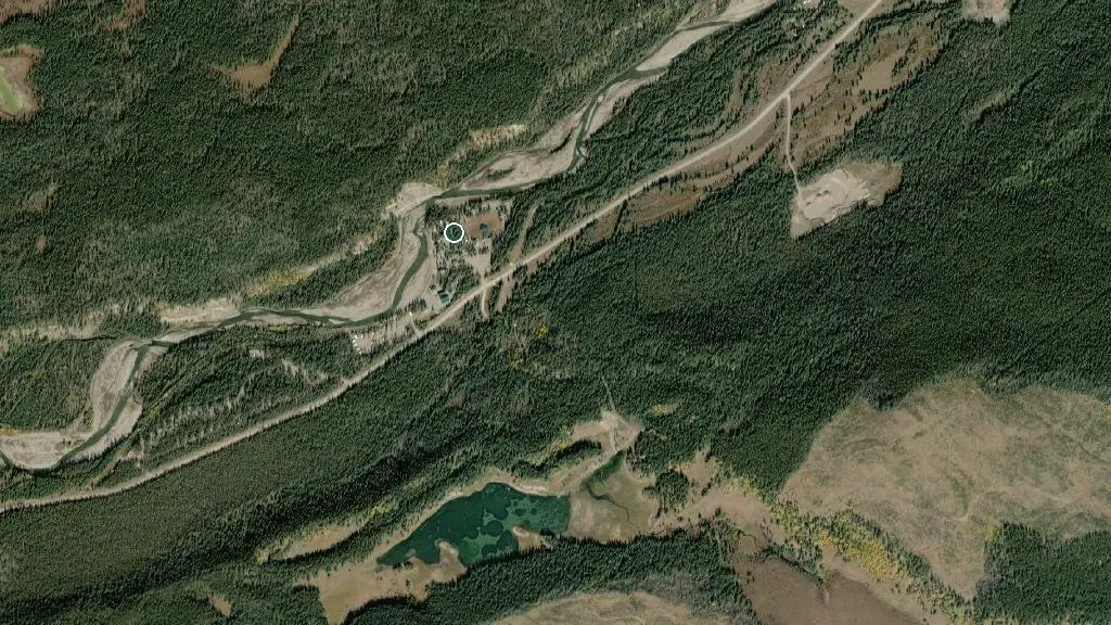 Aerial view of The Lodge at Panther River and surroundings