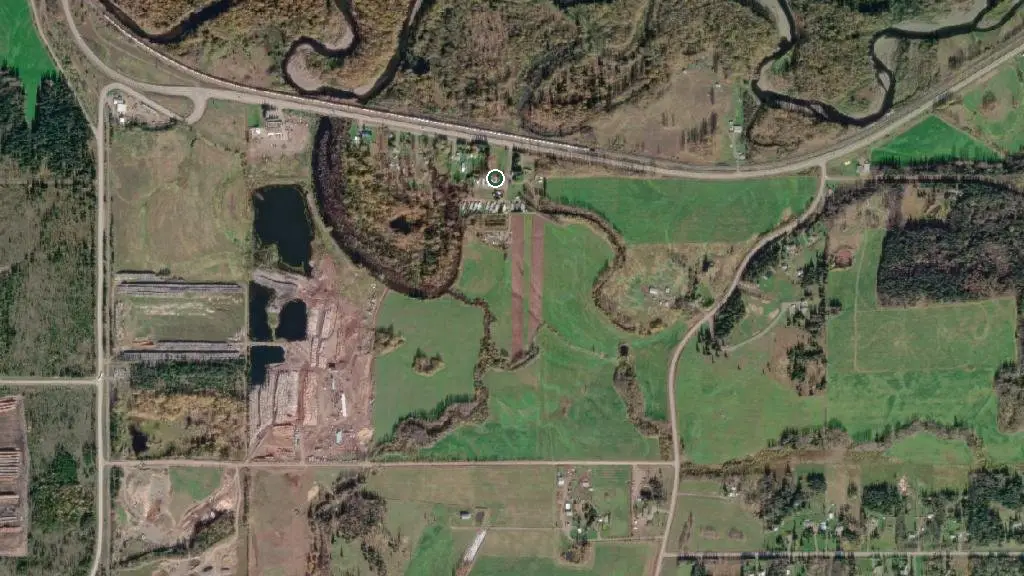 Aerial view of Silverthorne Mobile Home and surroundings