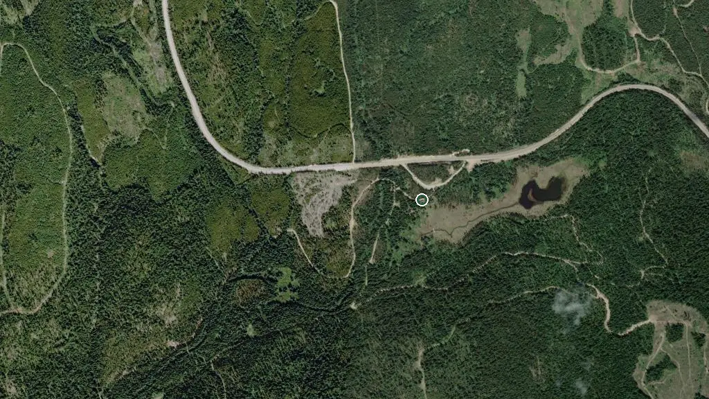 Aerial view of Viking Centre and surroundings