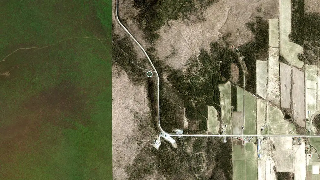 Aerial view of Spica and surroundings