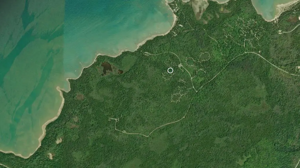 Aerial view of Iris Grove and surroundings