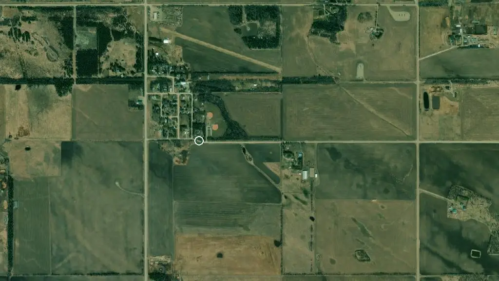 Aerial view of Rustic River Resort and surroundings