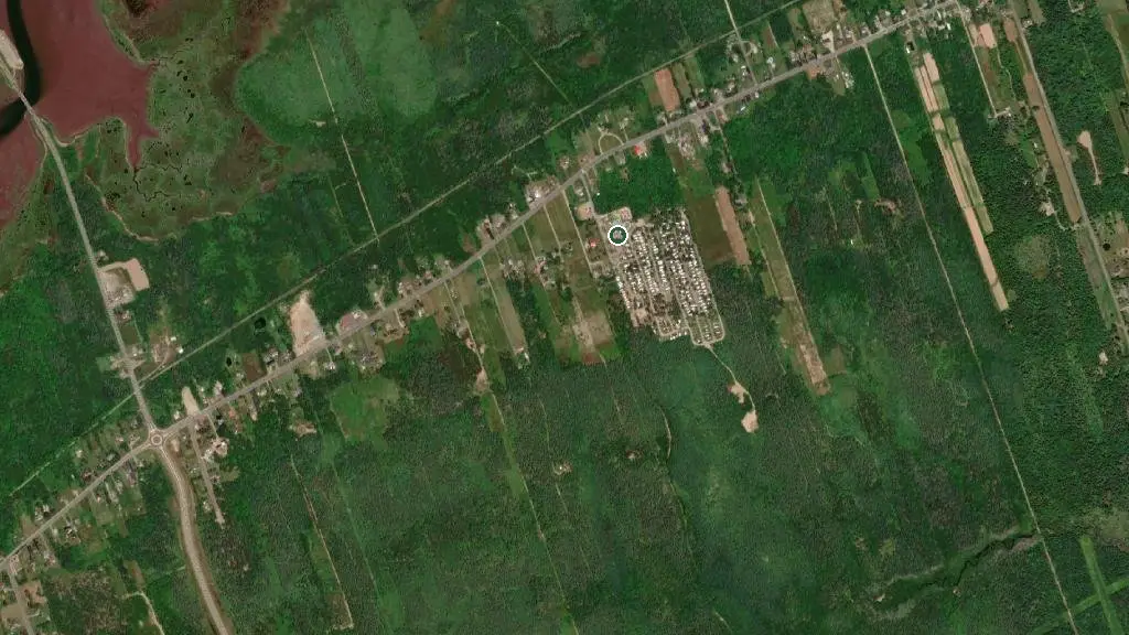 Aerial view of Camping Colibri and surroundings