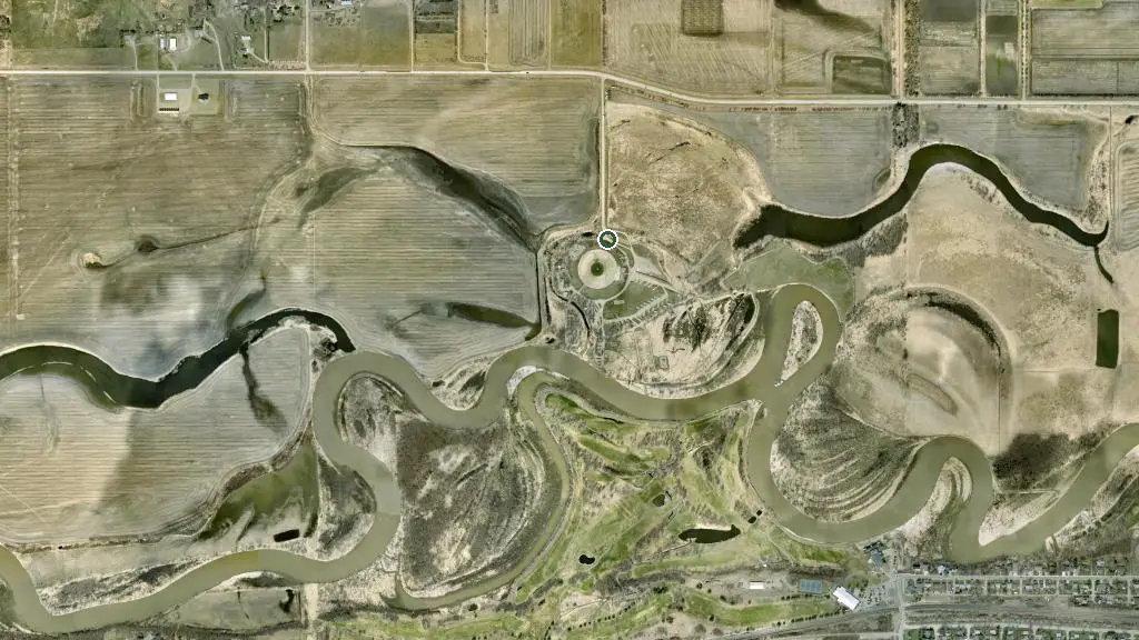 Aerial view of Turtle Crossing and surroundings