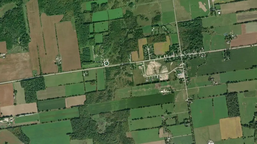 Aerial view of Kilsyth Country Campground and surroundings