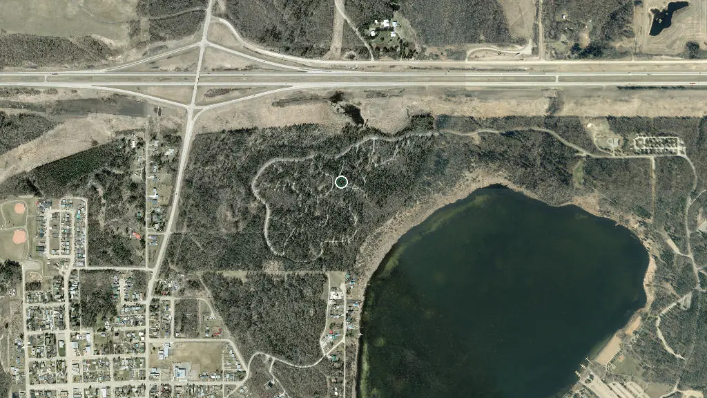 Aerial view of Dogwood LP and surroundings