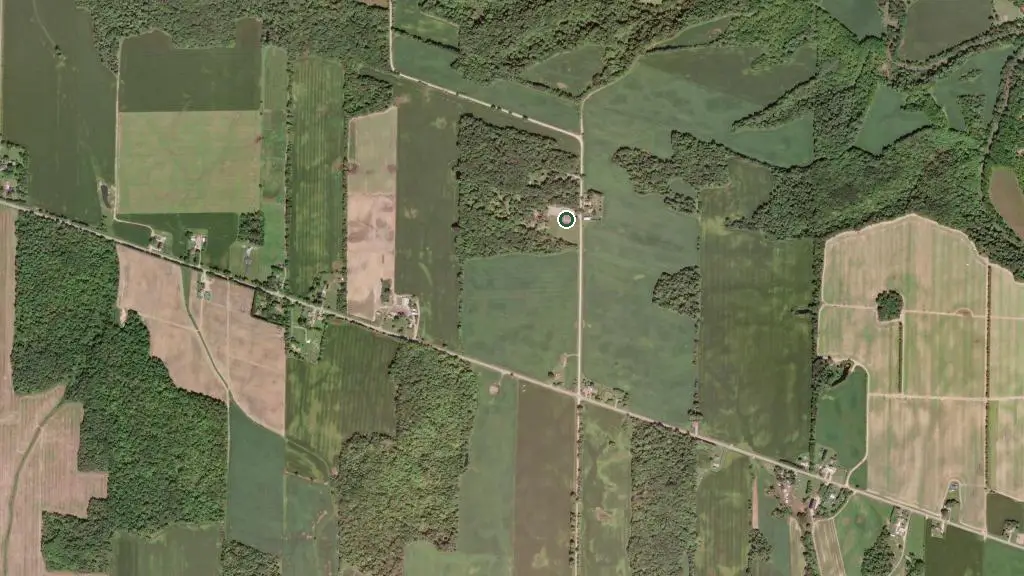 Aerial view of John Paul II Family Centre and surroundings
