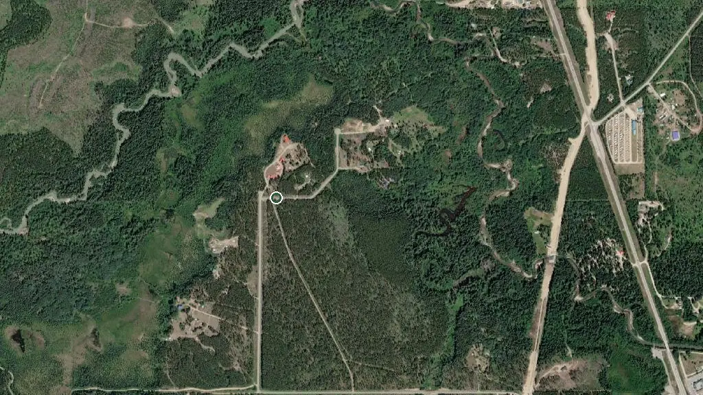Aerial view of Twin Peaks Resort and surroundings