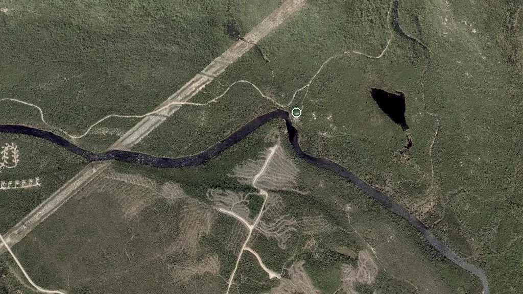 Aerial view of Geai Bleu and surroundings