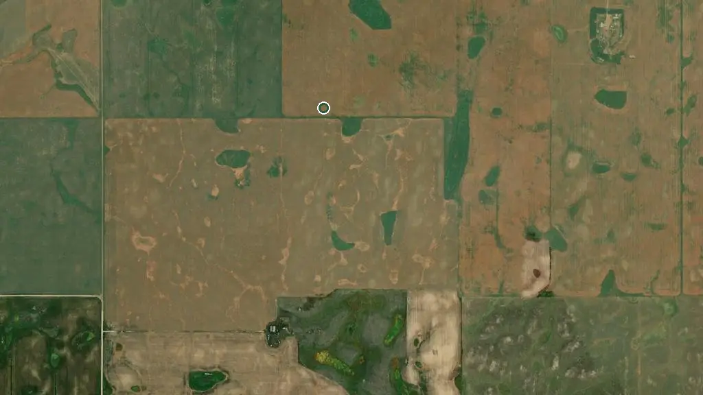 Aerial view of Bengough Regional Park and surroundings