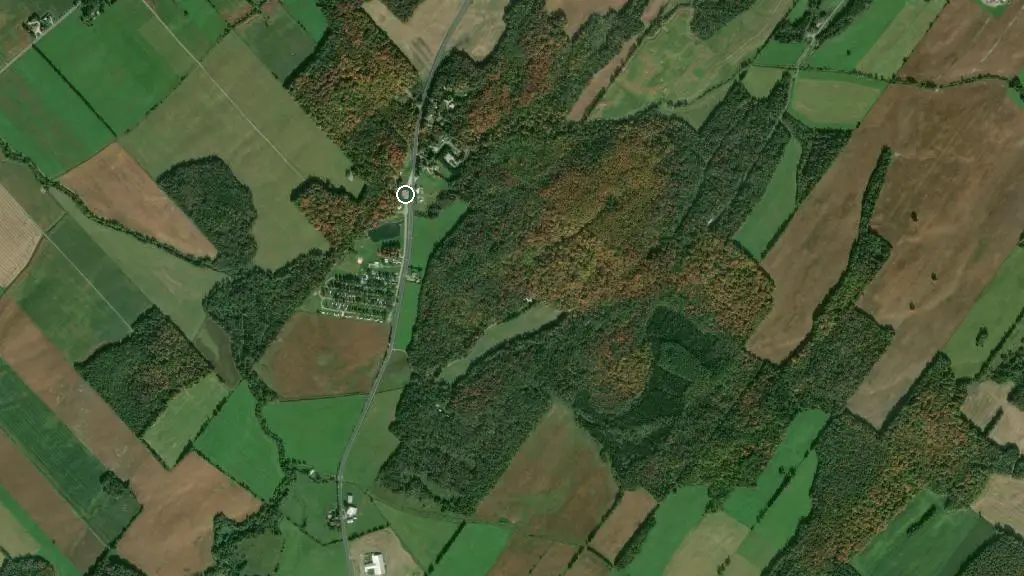 Aerial view of Camping Mon Plaisir and surroundings