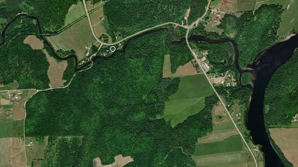 Aerial view of Pickanock Park and surroundings