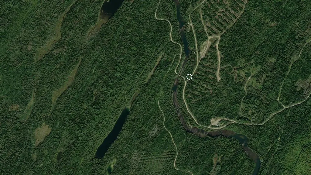 Aerial view of Camping Domaine du Canyon des Portes de l'Enfer and surroundings