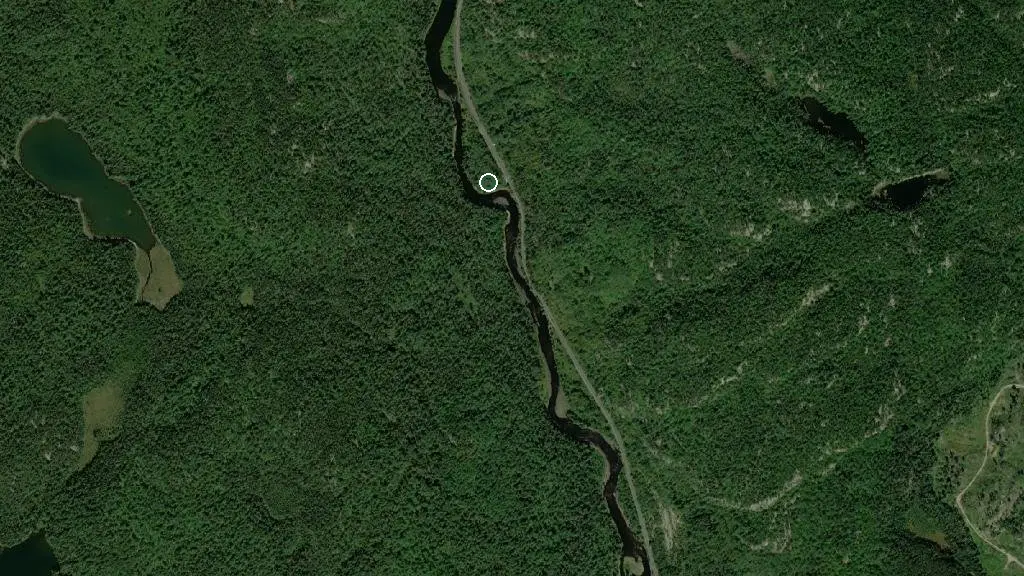 Aerial view of Campsite, Pogamasing 1 and surroundings
