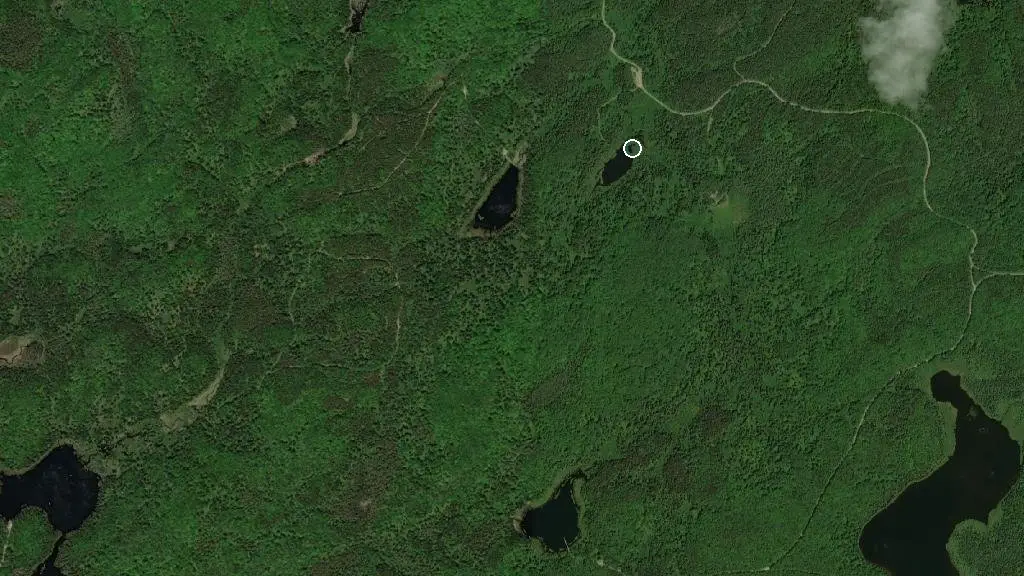 Aerial view of Réserve faunique de Port-Daniel and surroundings