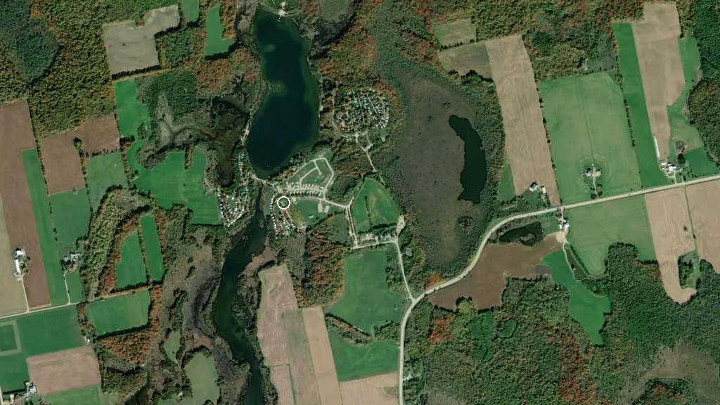Aerial view of Driftwood Beach Resort and surroundings