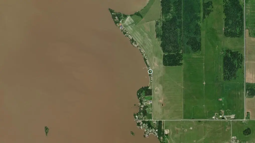 Aerial view of Aire d'Accueil au Soleil Couchant and surroundings