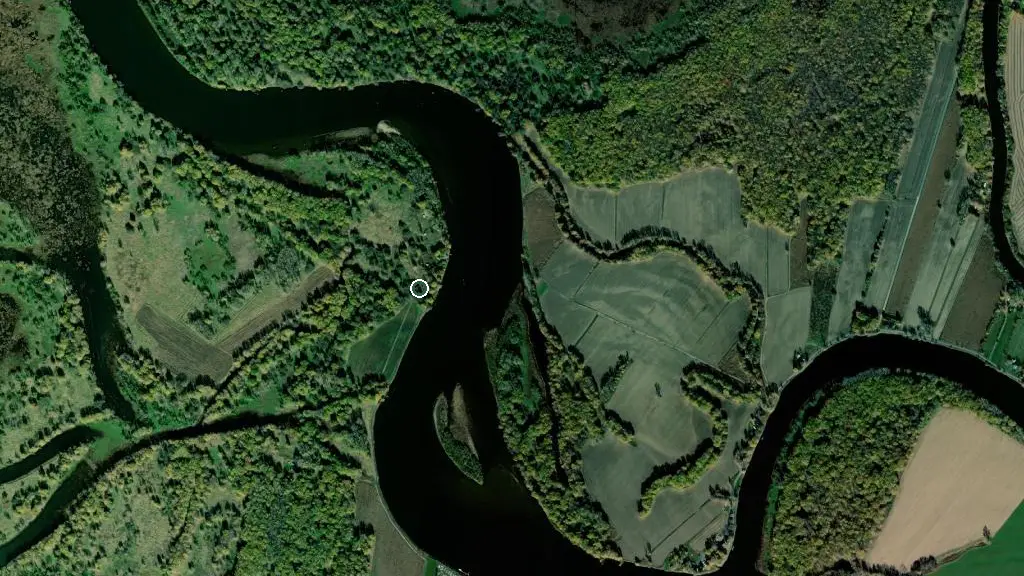 Aerial view of Camping Marina Mr. B Inc. and surroundings