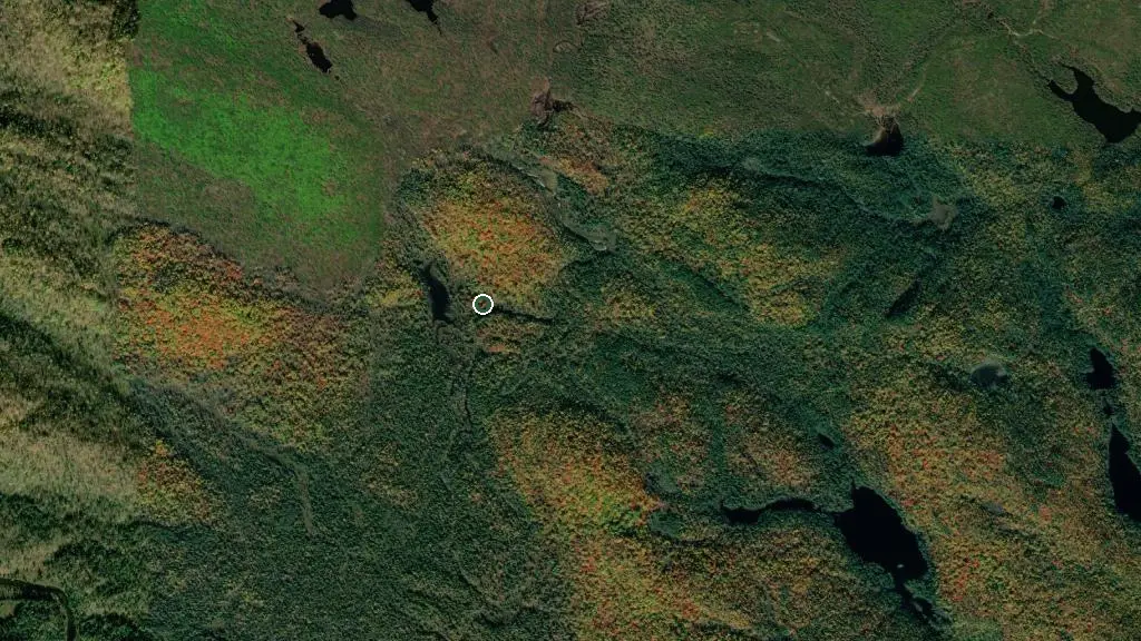 Aerial view of L'Hibernal and surroundings