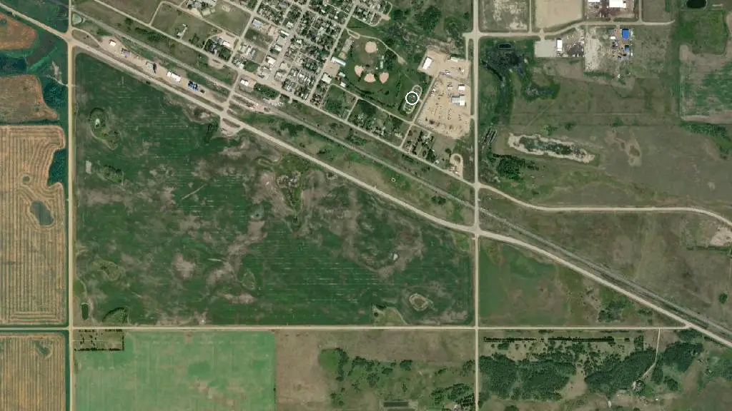 Aerial view of Ryley RV Park and surroundings