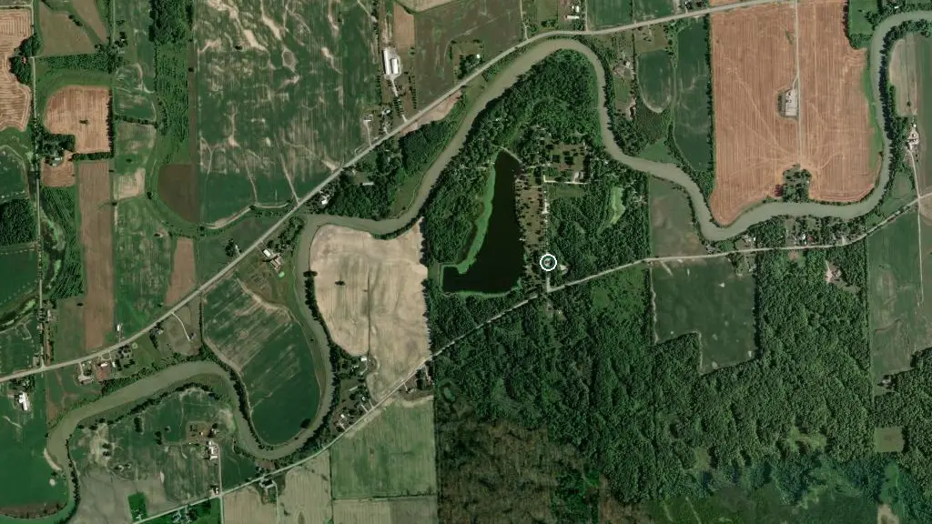 Aerial view of Chippawa Creek Cons Area and surroundings