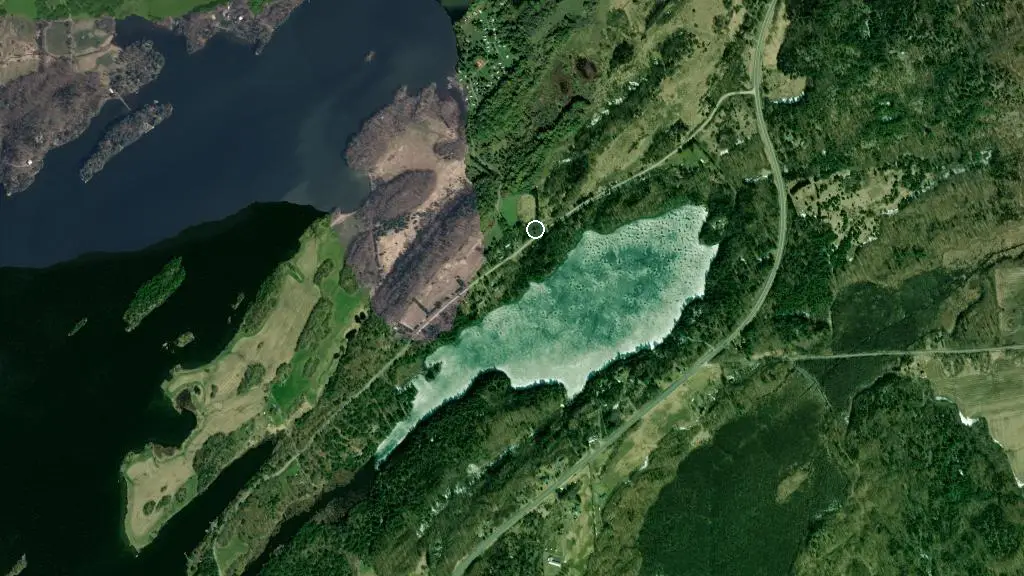 Aerial view of Summerland Rideau and surroundings