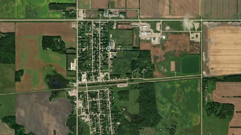 Aerial view of Mile 60 Park and surroundings