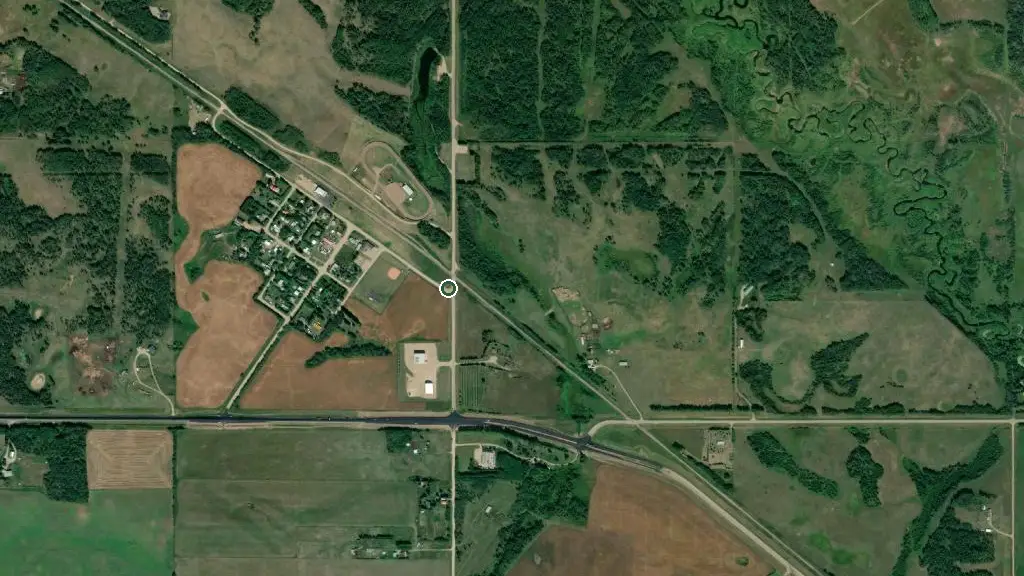 Aerial view of Snow world and surroundings