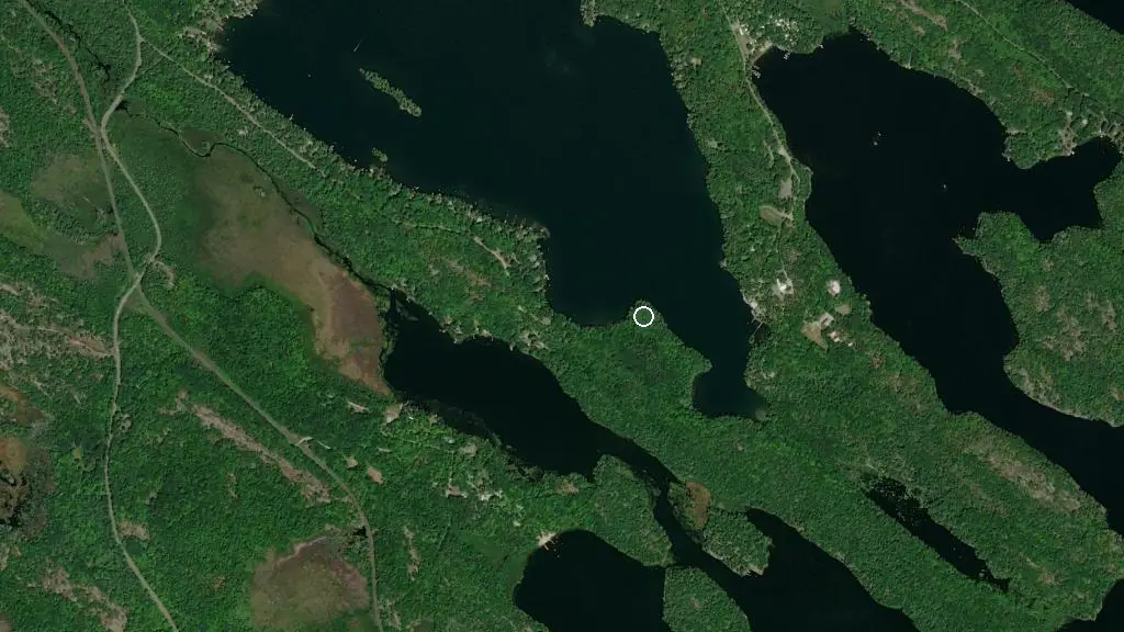 Aerial view of Pioneer Point and surroundings