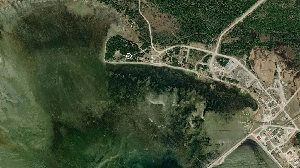 Aerial view of Camping du Château and surroundings