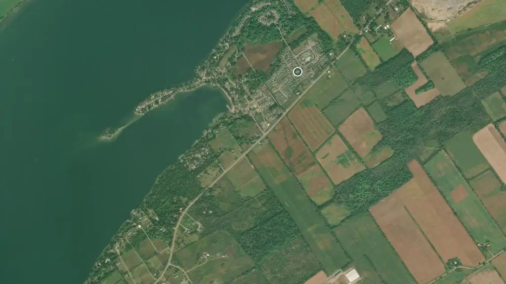 Aerial view of Martin's River Country and surroundings