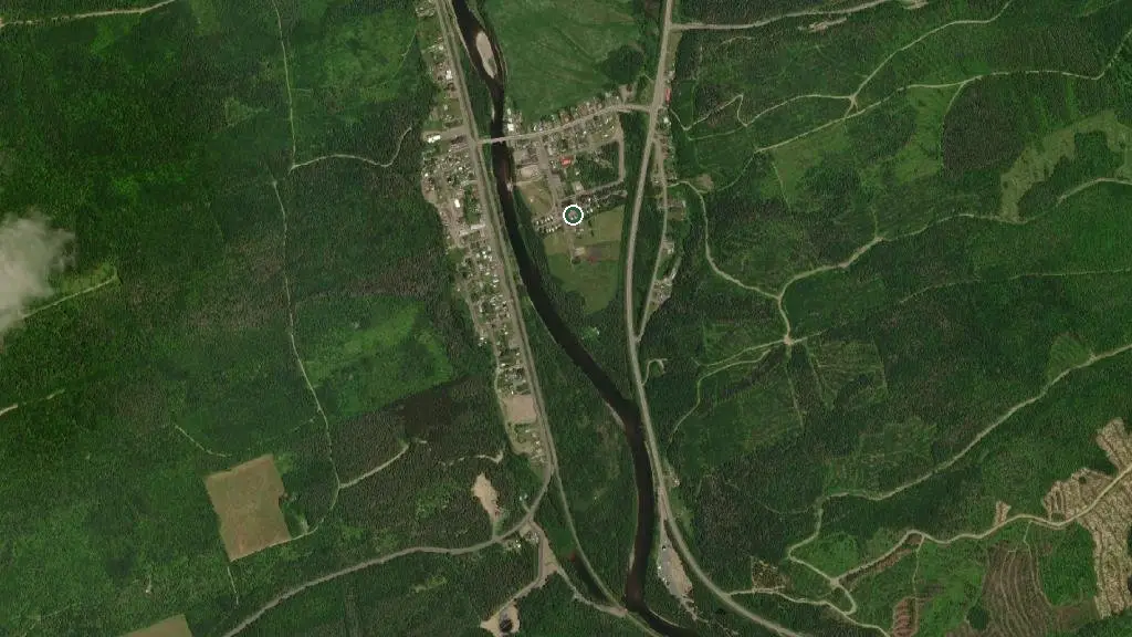 Aerial view of Camping Beaurivage and surroundings