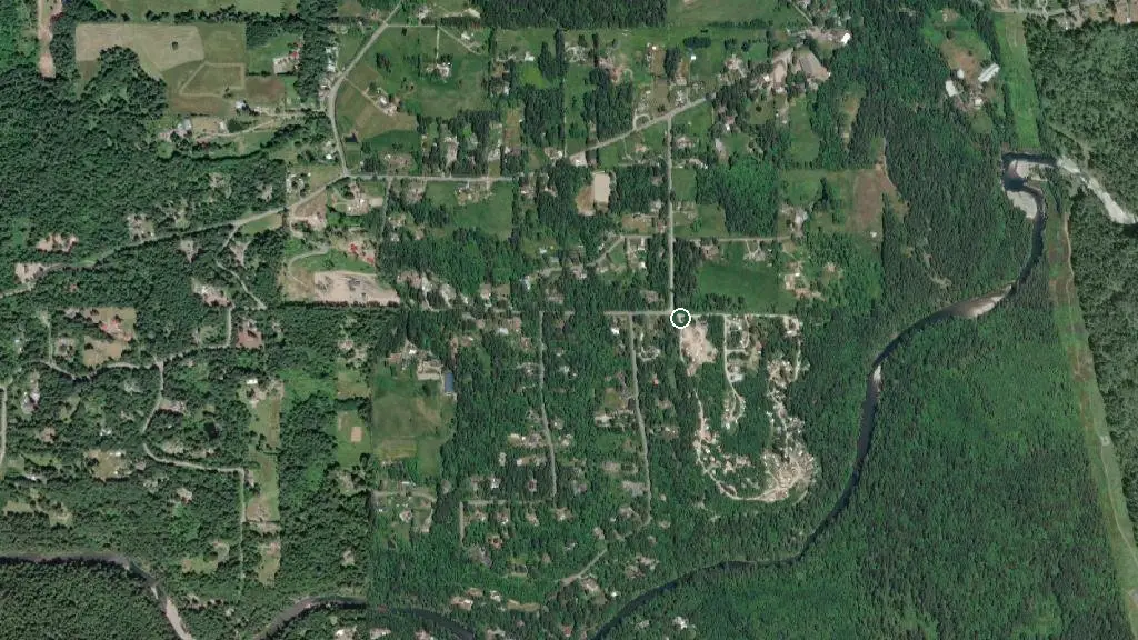 Aerial view of Swuqus Village and surroundings