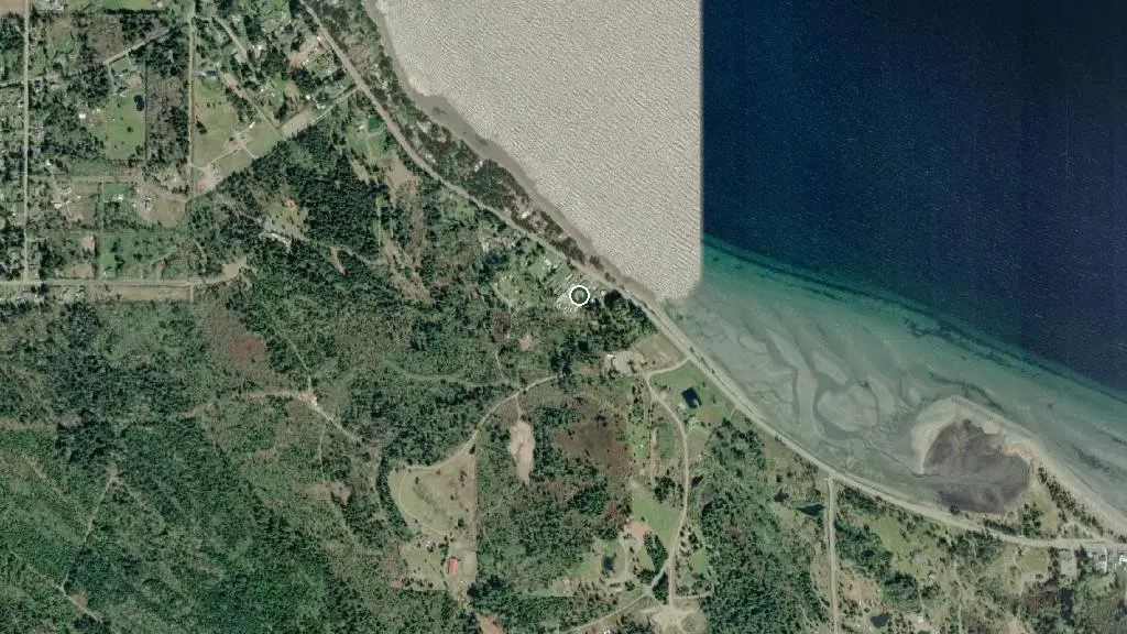 Aerial view of Glen Alder RV Park and surroundings