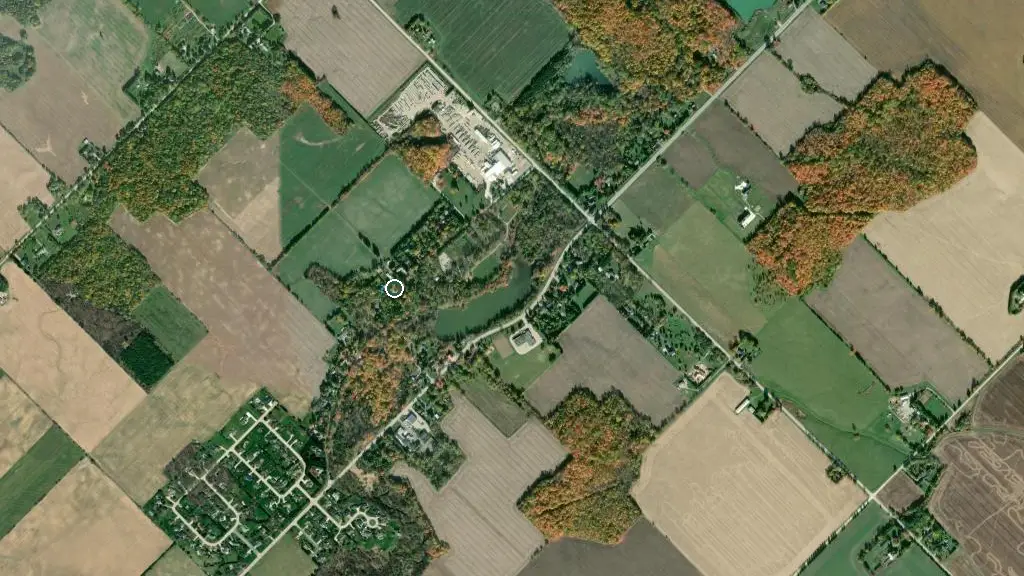 Aerial view of Coldstream Cons Area and surroundings